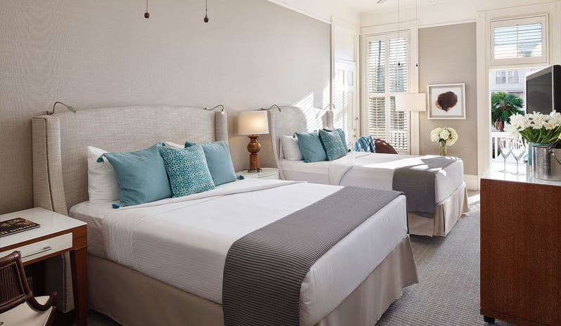 Hotel Del Coronado - Victorian Room double window view